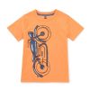 Child Tea | Orange Motobike Tee