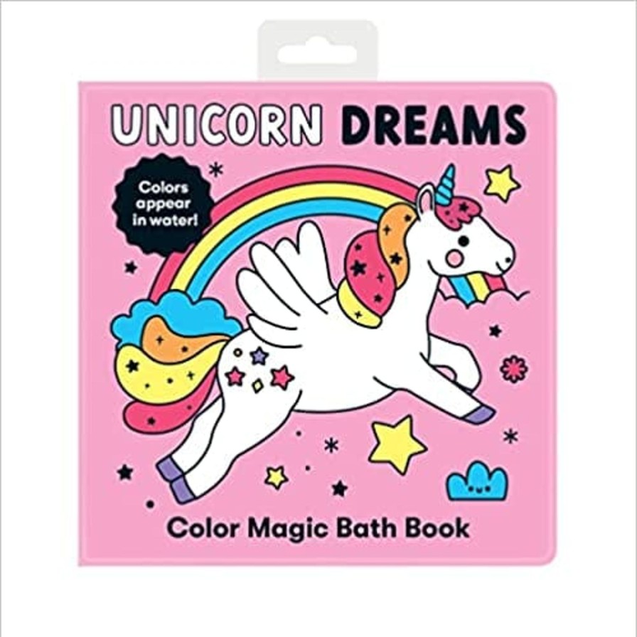 Baby Care Mudpuppy | Unicorn Dreams Color Bath Book