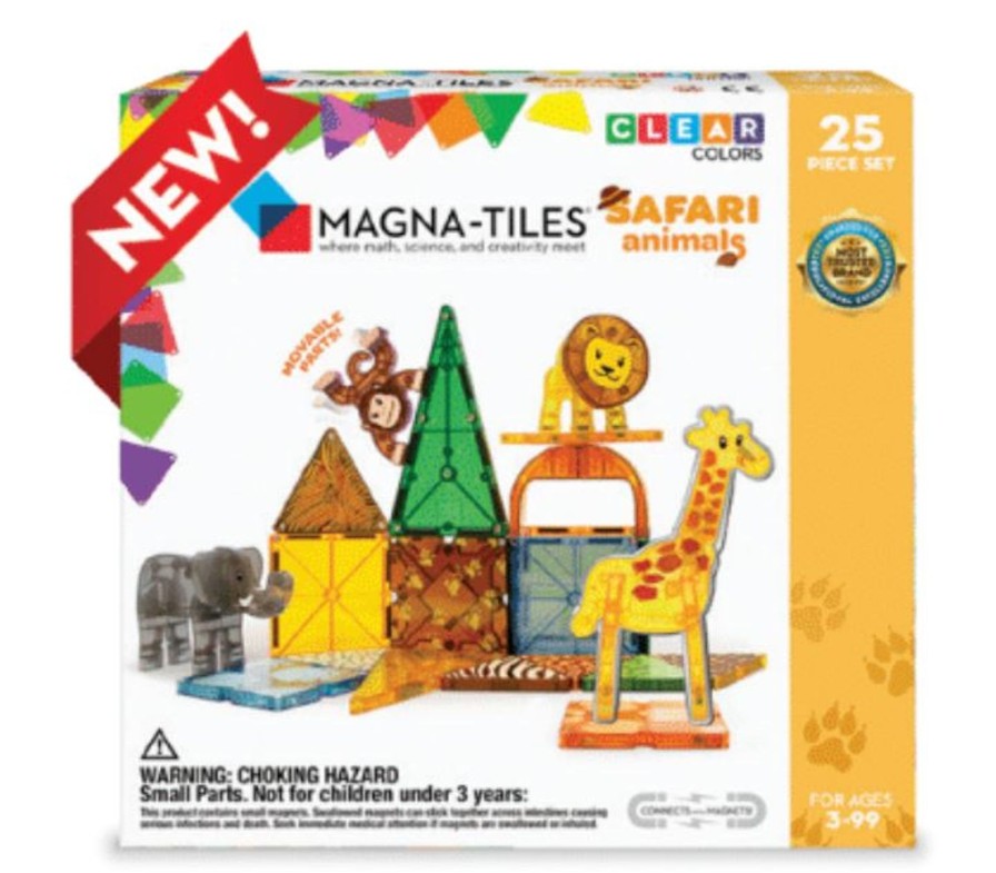 Lifestyle Magnatiles | Magna-Tiles® Safari Animals 25-Piece Set