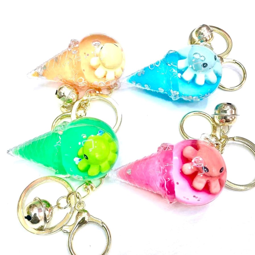 Lifestyle BCmini | Octopus Ice Cream Floaty Key Charm