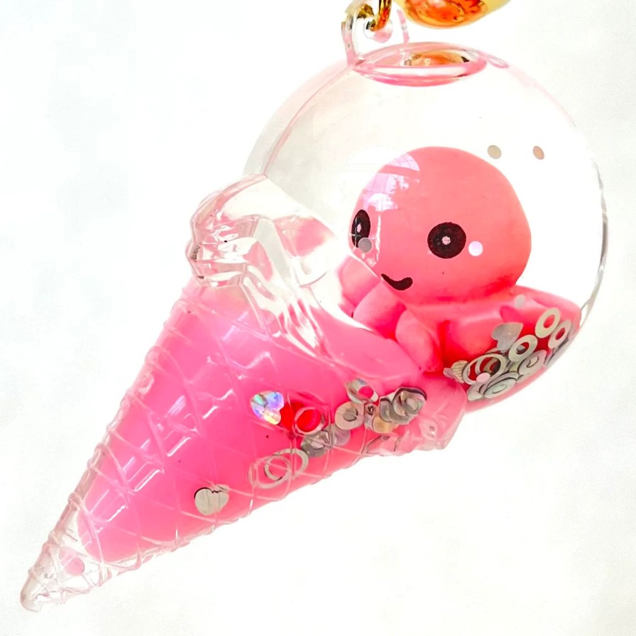 Lifestyle BCmini | Octopus Ice Cream Floaty Key Charm