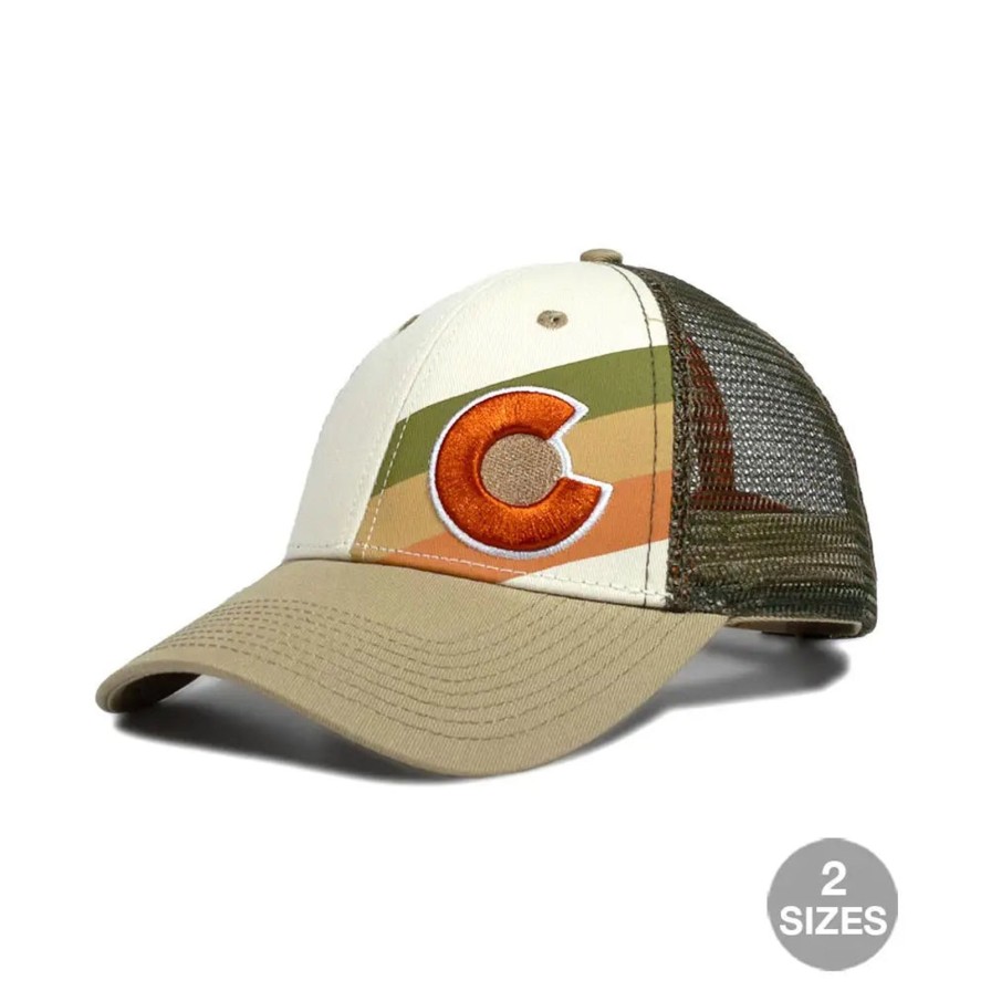 Accessories Yo Colorado | North Table Incline Trucker Hat-Tween