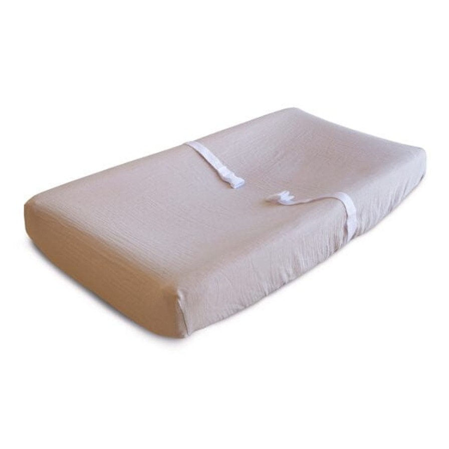 Baby Care Mushie | Blush Changing Pad Cover