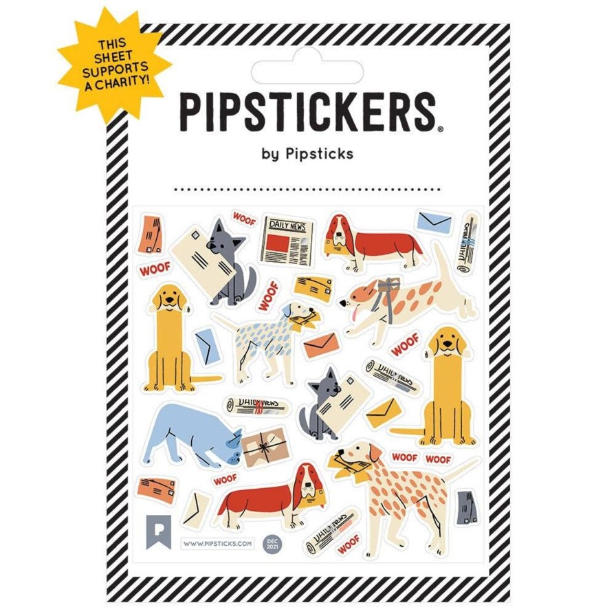 Lifestyle Pipsticks | Fetching Fidos Sticker Sheet