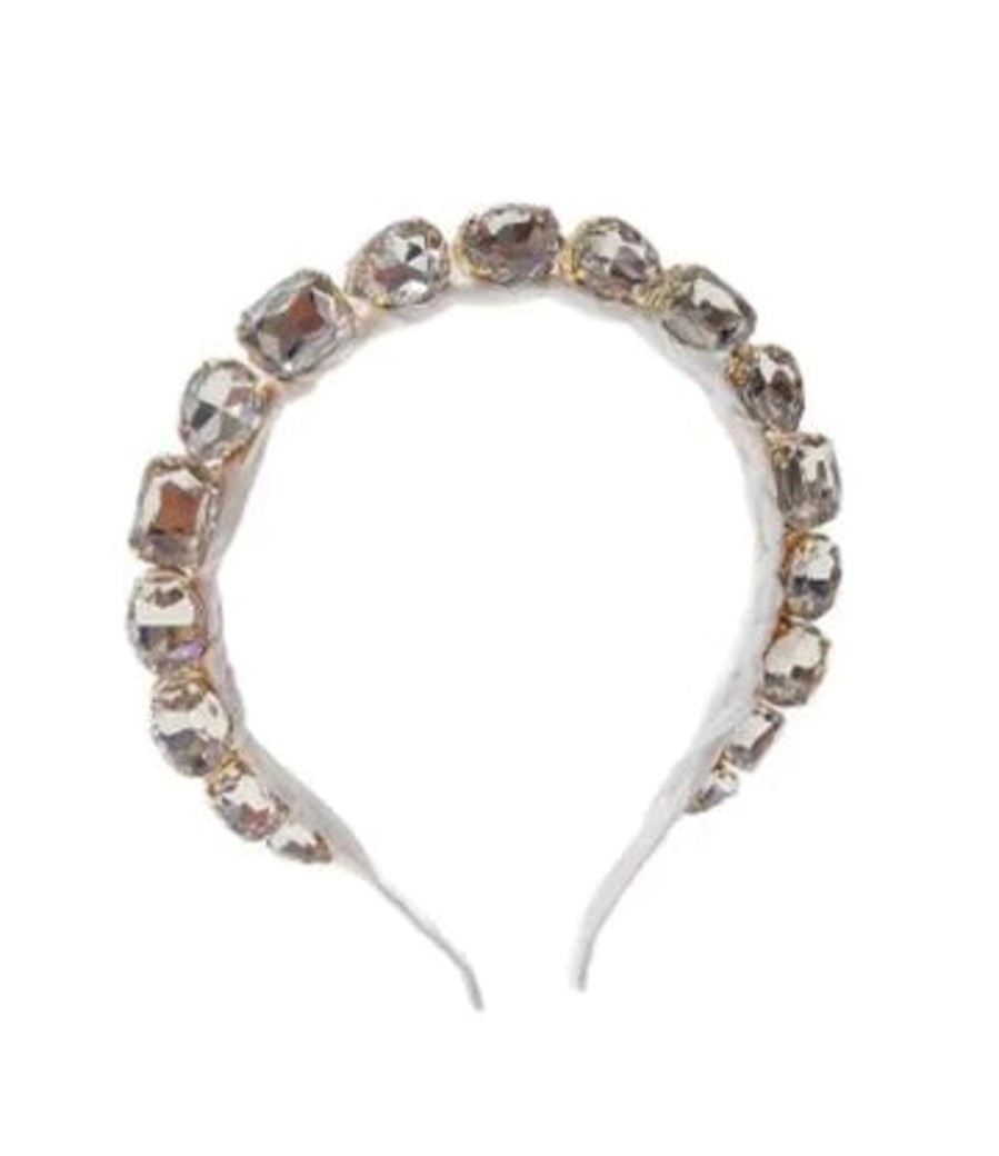 Accessories Bari Lynn | Standing Multi Jewel Headband