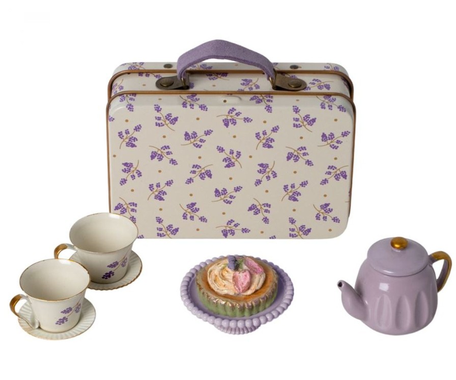 Lifestyle Maileg | Afternoon Treat Set-Purple Madelaine