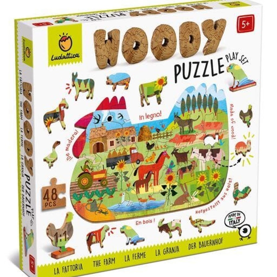 Lifestyle Dam Toys | Woody Puzzle Forest