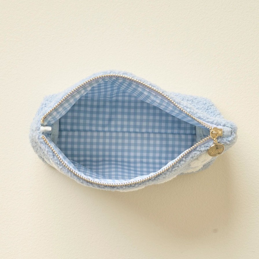 Baby Care The Darling Effect | Flower Blue Sherpa Pouch