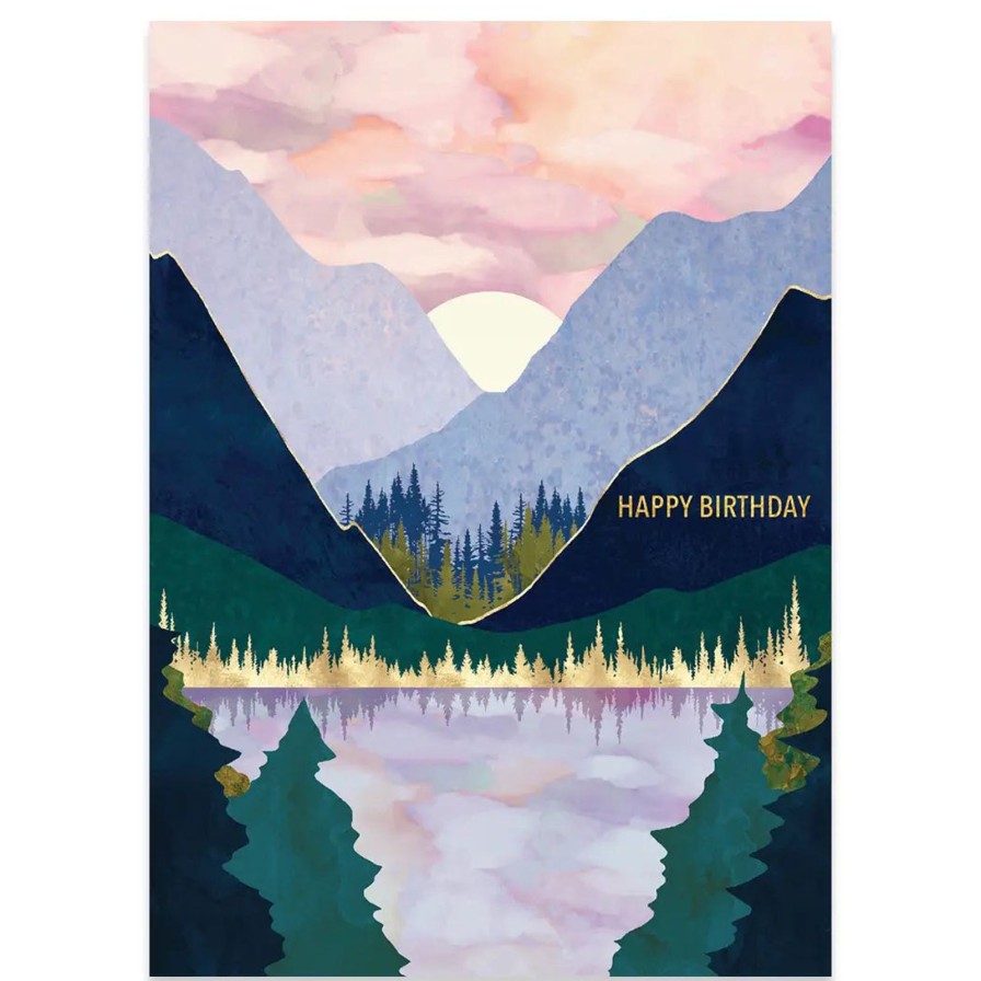 Lifestyle Calypso Cards | Mountain Lake Birthday Card