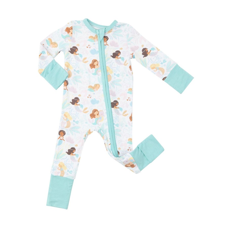 Baby Angel Dear | Magical Mermaids Zip Flip Romper