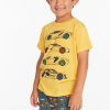 Child Chaser | Yellow Race Cars Tee