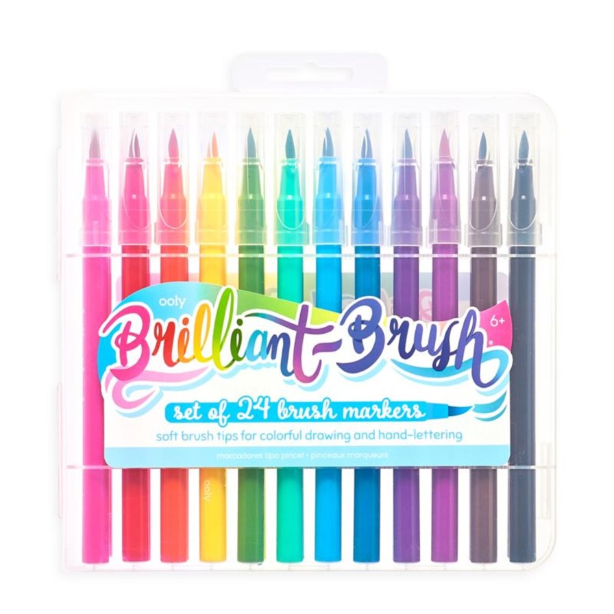 Lifestyle Ooly | 24 Brilliant Brush Markers