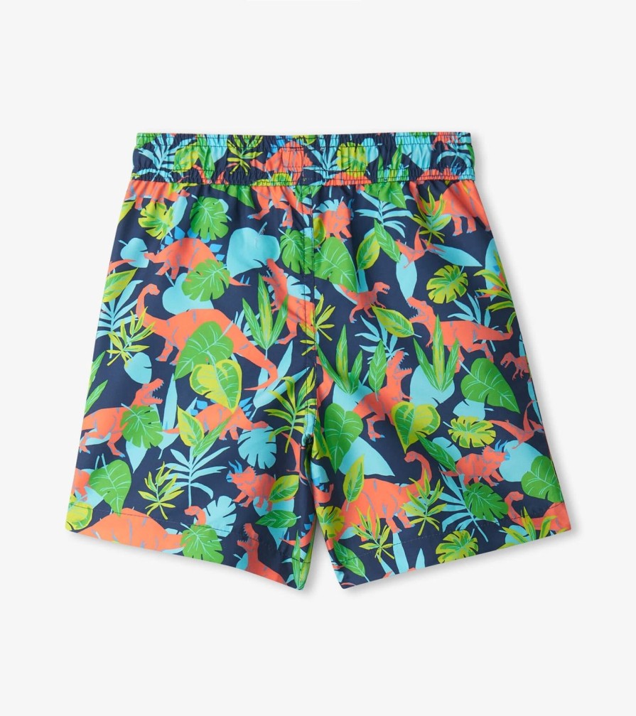 Child Hatley Kids | Dino Jungle Swim Trunks