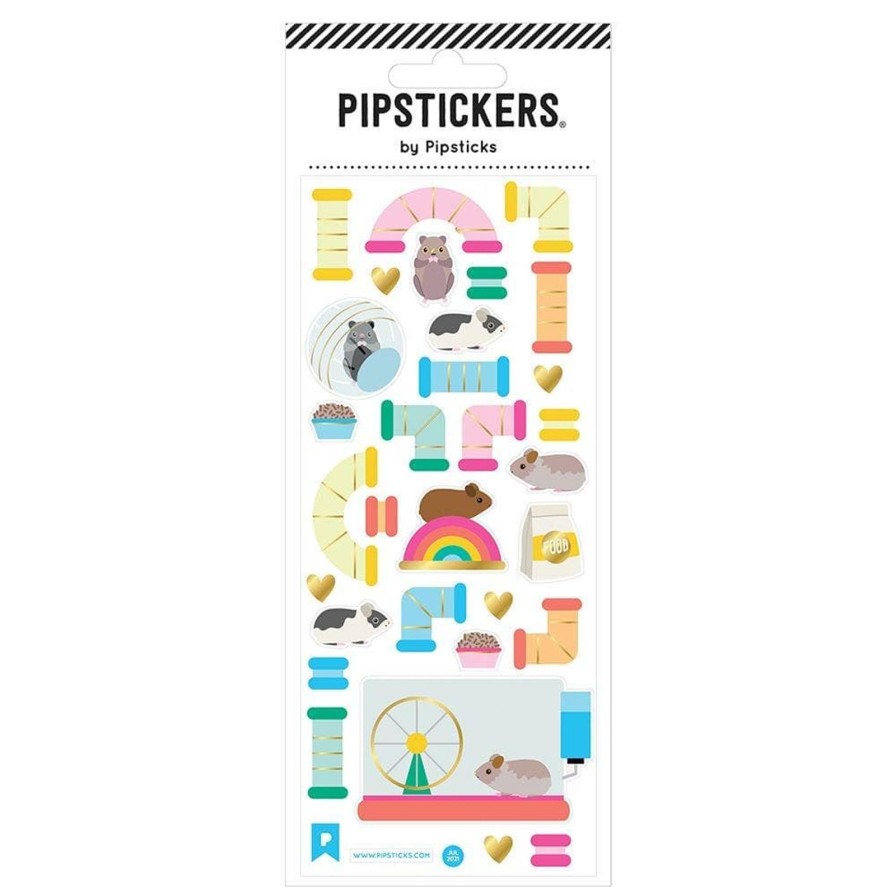 Lifestyle Pipsticks | Hamster Habitat Sticker Sheet