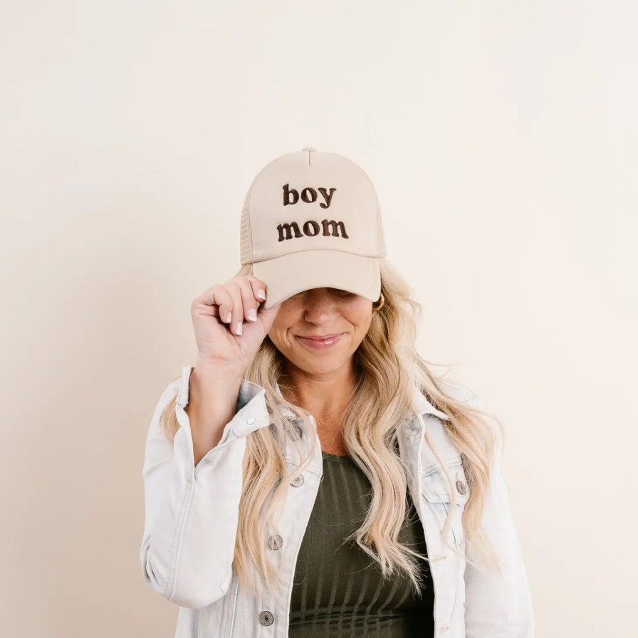 Accessories The Darling Effect | Boy Mom Trucker Hat