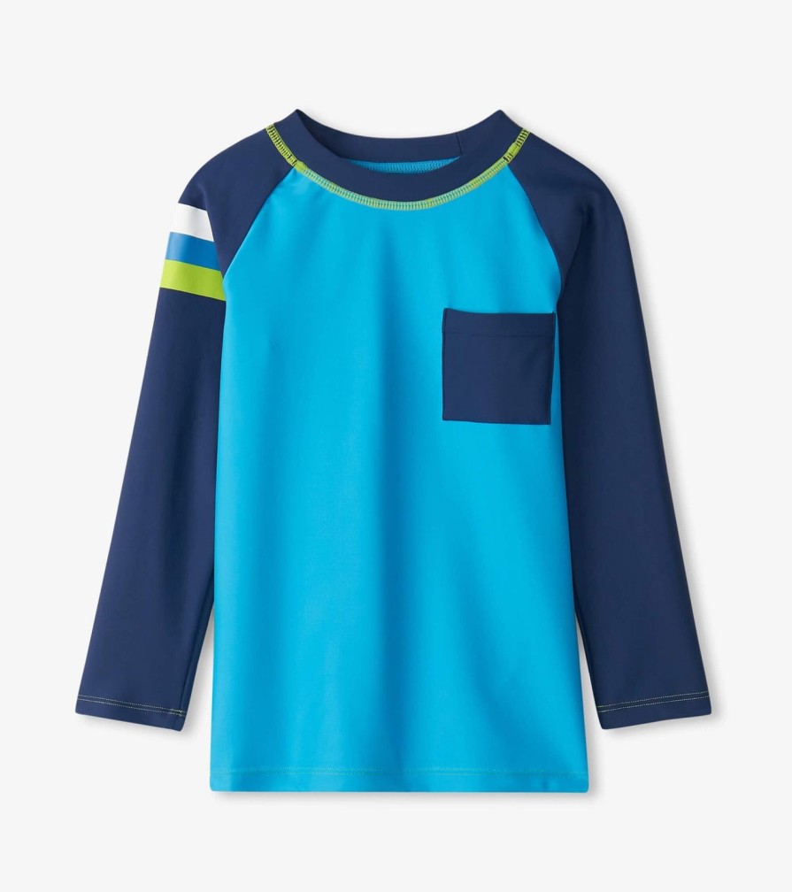 Child Hatley Kids | Malibu Blue Rashguard