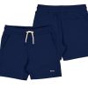 Child Mayoral | Navy Solid Knit Shorts