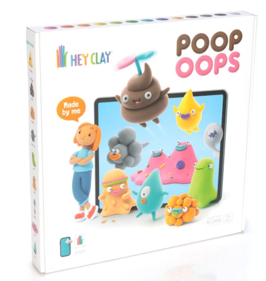 Lifestyle Fat Brain Toys | Hey Clay Poop Oops