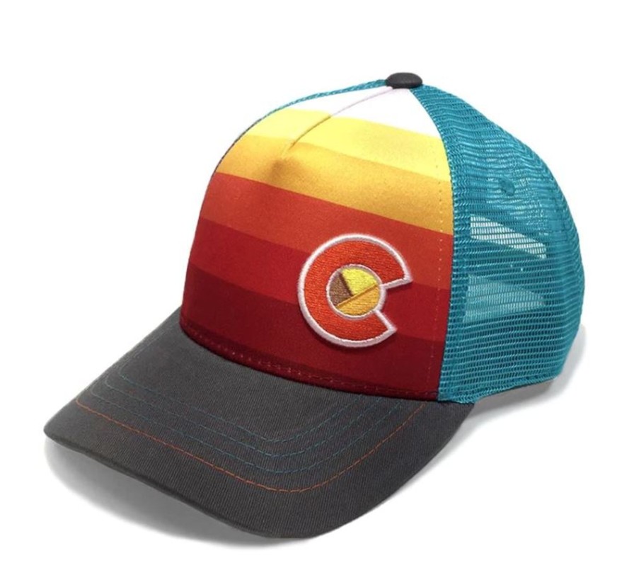 Accessories Yo Colorado | Kids Sunset Fader Hat