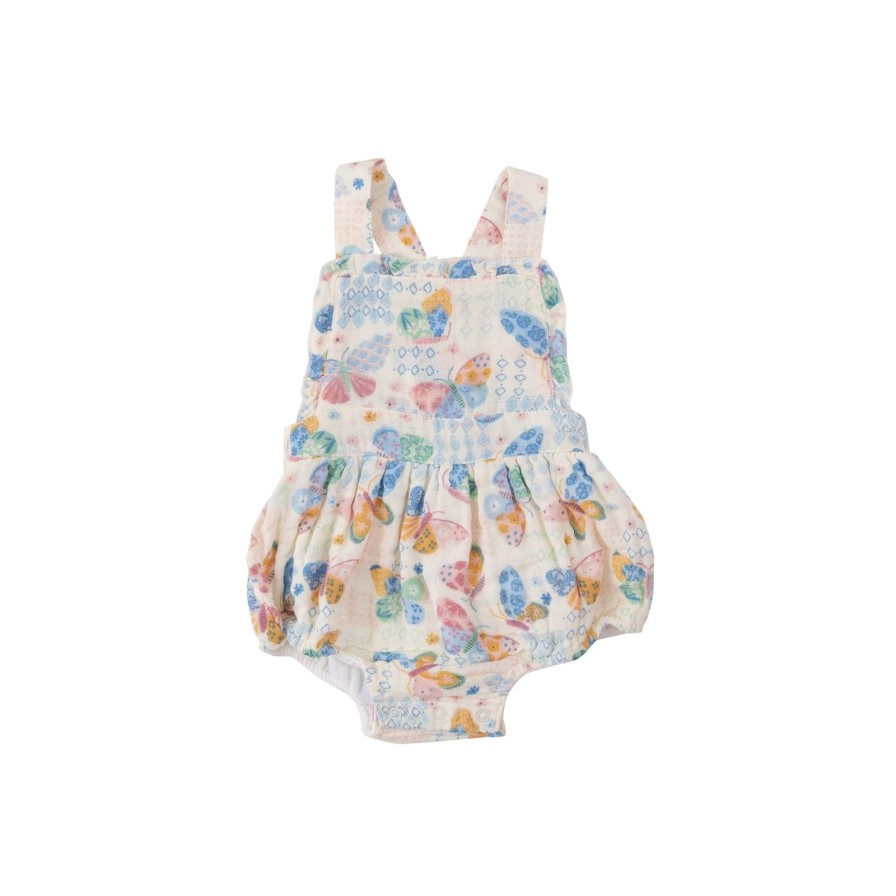 Baby Angel Dear | Butterfly Patch Muslin Bubble