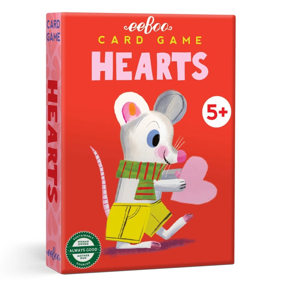 Lifestyle Eeboo | Hearts Playing Cards