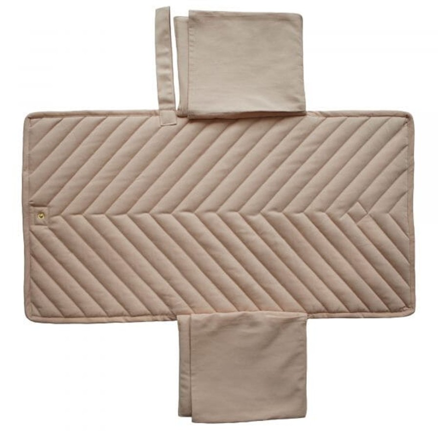 Baby Care Mushie | Portable Change Pad-Natural