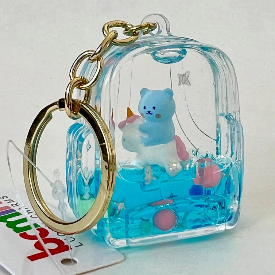 Lifestyle BCmini | Bear & Unicorn Floaty Key Charm