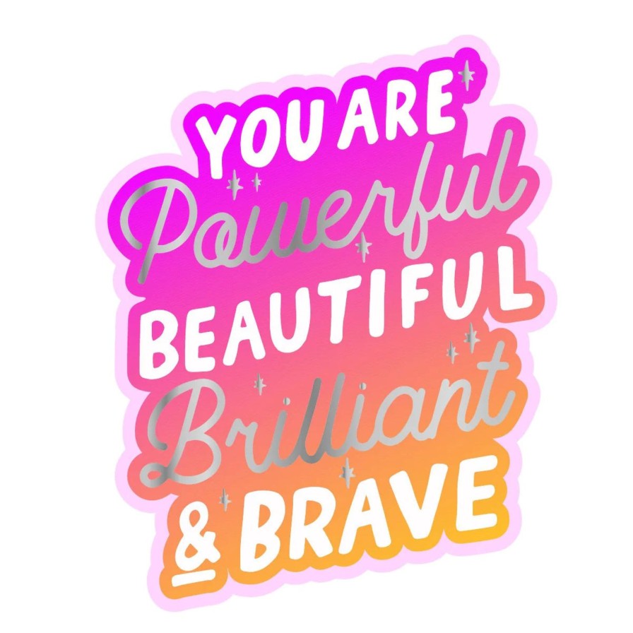 Lifestyle Pipsticks | You Are Beautiful Vinyl Sticker