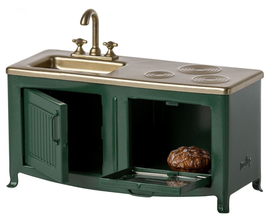 Lifestyle Maileg | Mouse Kitchen-Dark Green