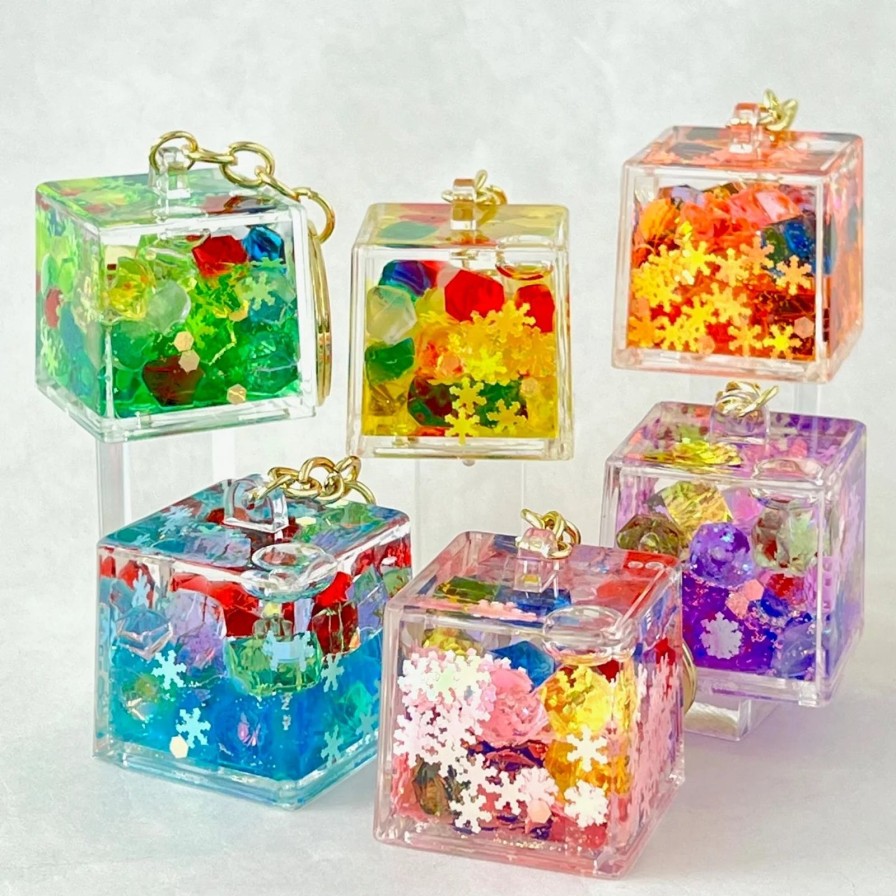 Lifestyle BCmini | Color Cube Floaty Key Charm