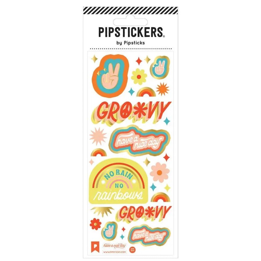 Lifestyle Pipsticks | Feeling Groovy Sticker Sheet