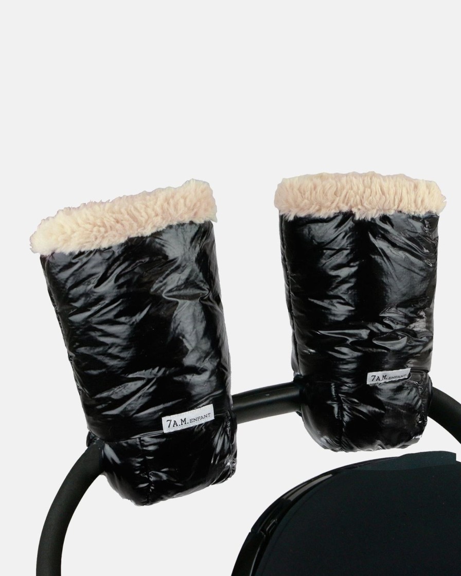 Baby Care 7AM | Black Polar Warmmuffs