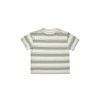 Child Rylee and Cru | Aqua Stripe Tee