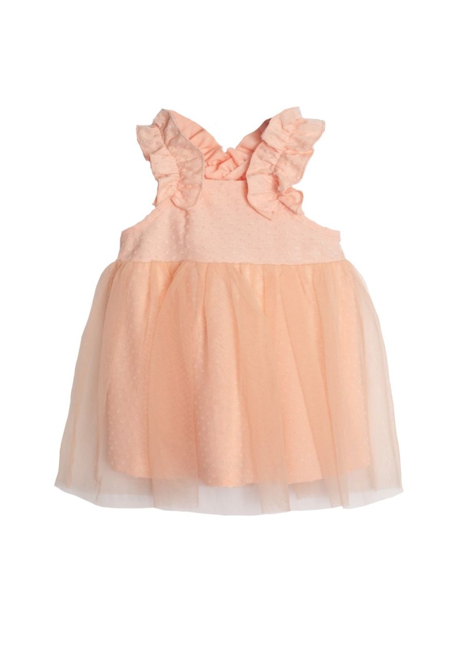 Baby Isobella & Chloe | Creamsicle Dress