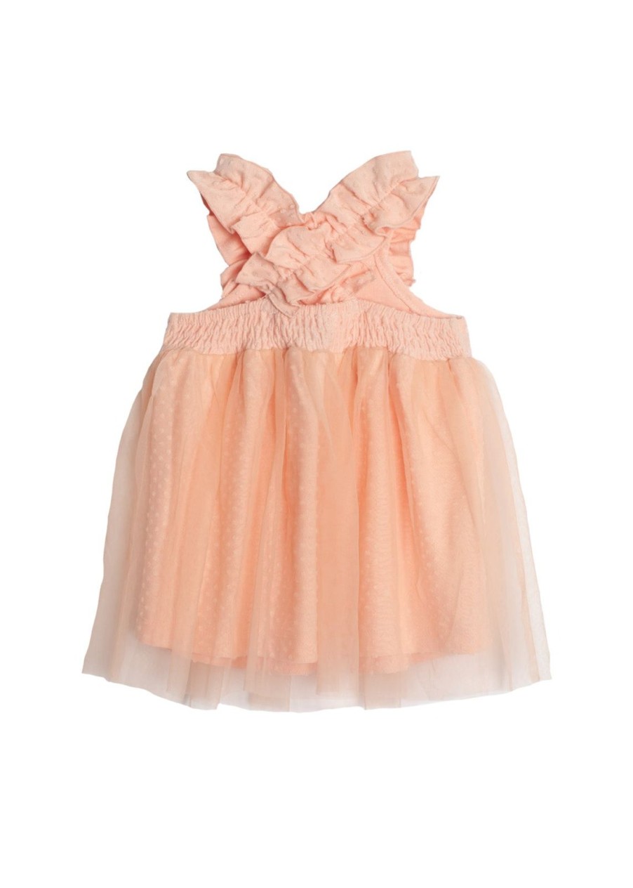 Baby Isobella & Chloe | Creamsicle Dress