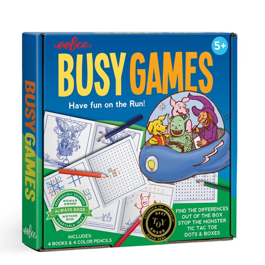 Lifestyle Eeboo | Busy Games Travel Set