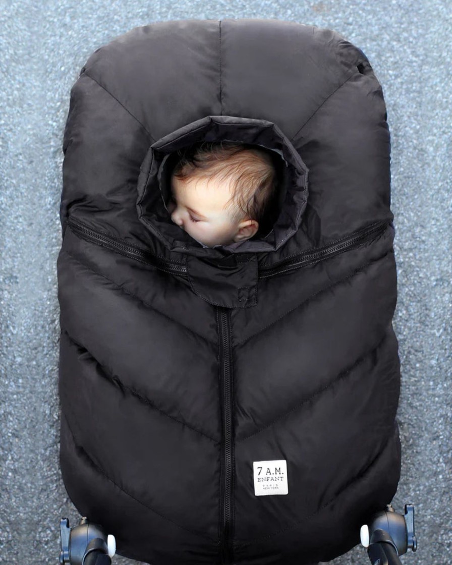 Baby Care 7AM | Core Black Car Seat Cocoon