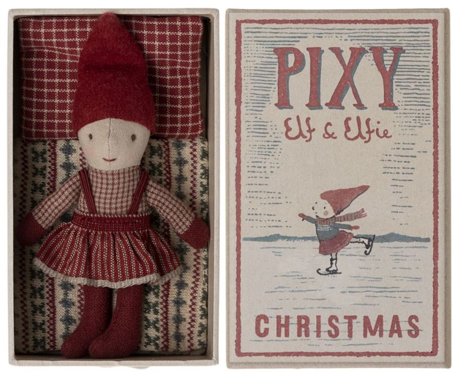 Lifestyle Maileg | Pixy Sister Elf In Matchbox