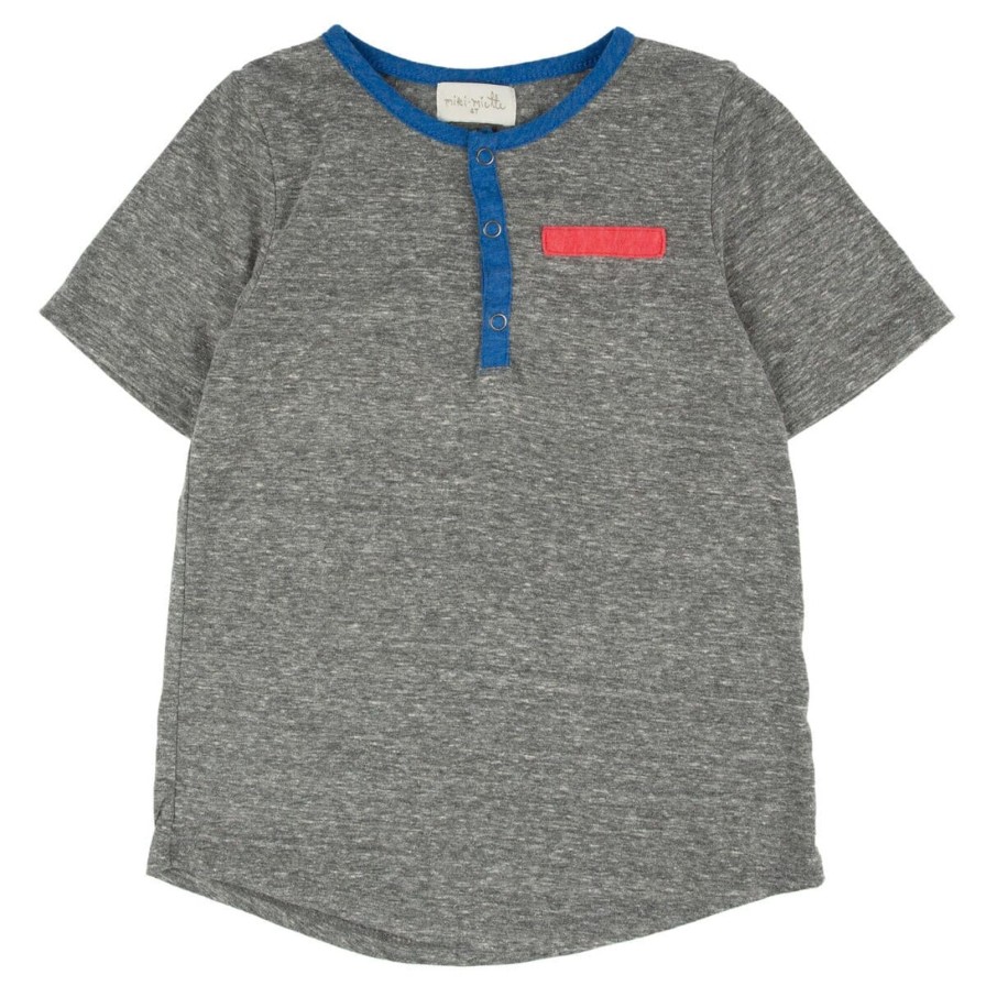 Child Miki Miette | Wild Thing Grey Tee