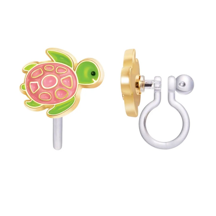 Accessories Girl Nation | Turtle-Y Awesome Earrings