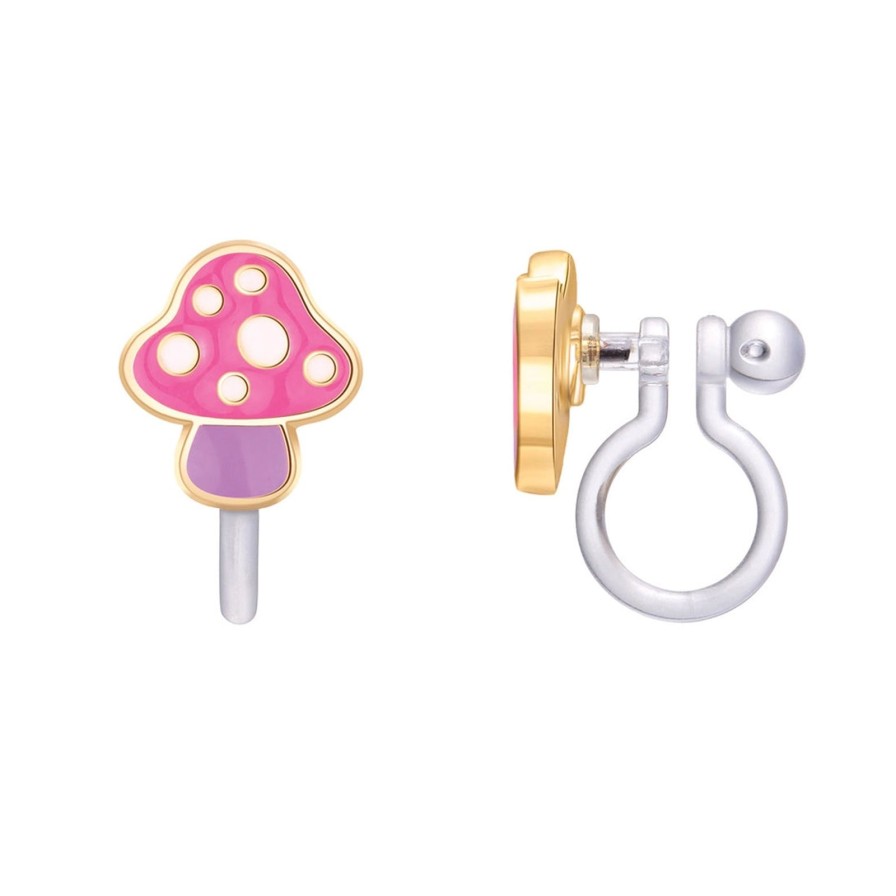 Accessories Girl Nation | Mini Mushroom Cuties Earrings