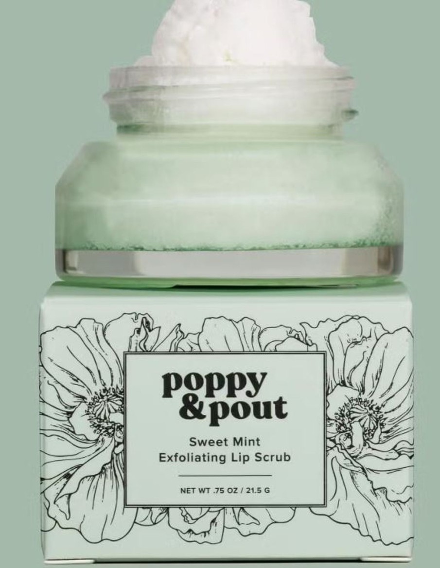 Tween Poppy & Pout | Sweet Mint Lip Scrub