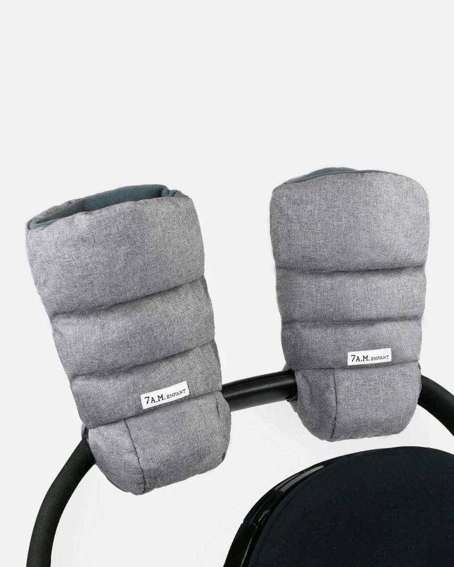 Baby Care 7AM | Heather Grey Warmmuffs