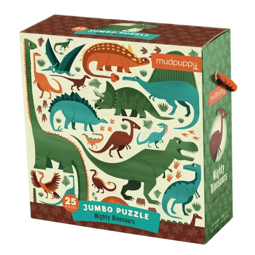 Lifestyle Mudpuppy | Mighty Dinosaurs Jumbo Puzzle