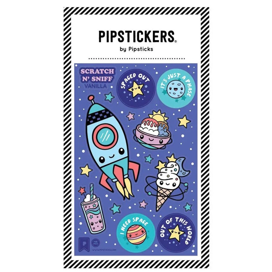 Lifestyle Pipsticks | Anti-Gravity Scratch 'N Sniff Sticker Sheet