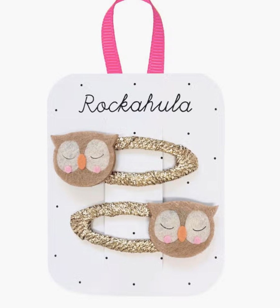 Accessories Rockahula | Sleepy Owl Clips