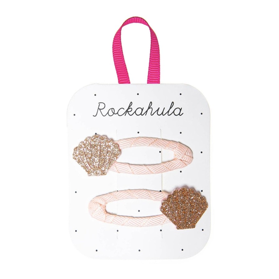 Accessories Rockahula | Seashell Glitter Clips