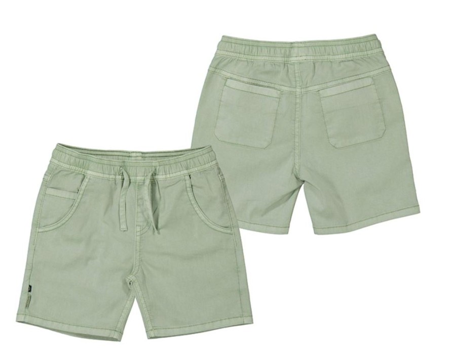 Child Mayoral | Matcha Drawstring Chino Shorts