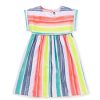 Baby Tea | Painted Stripe Empire Dress