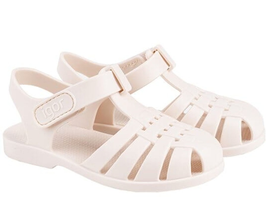 Accessories Igor Shoes | Clasica Ivory Sandal